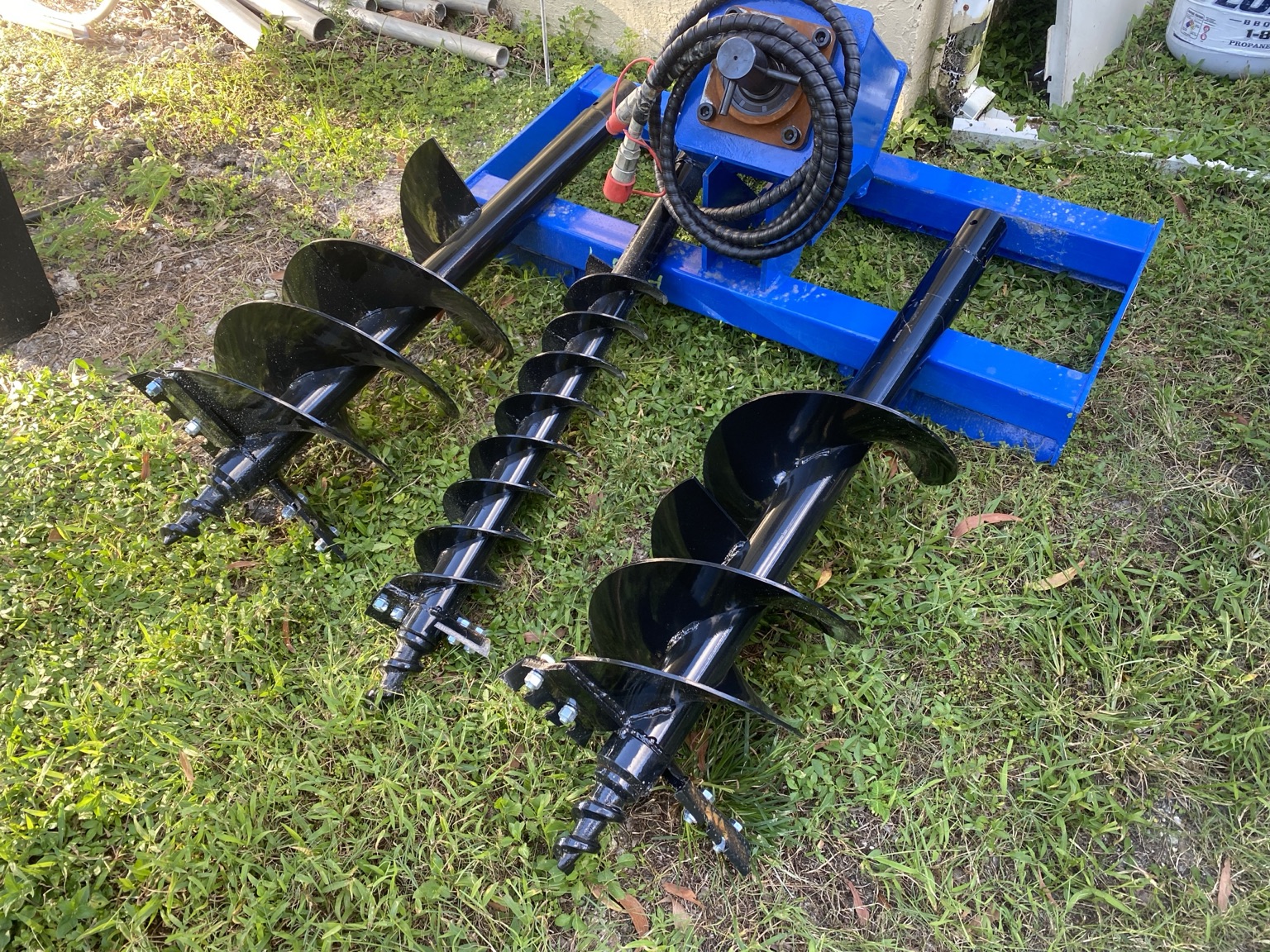 AGT auger with three bits — actual item photo